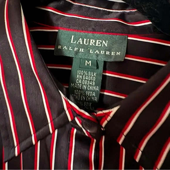 Ralph Lauren Striped Blouse - Picture 3 of 4
